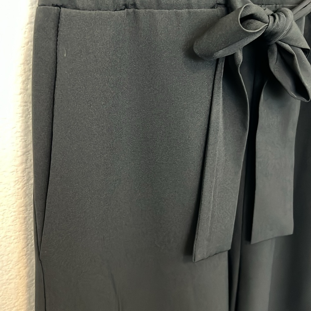 Prologue Black Cropped Wide-leg Jumpsuit - Picture 3 of 11